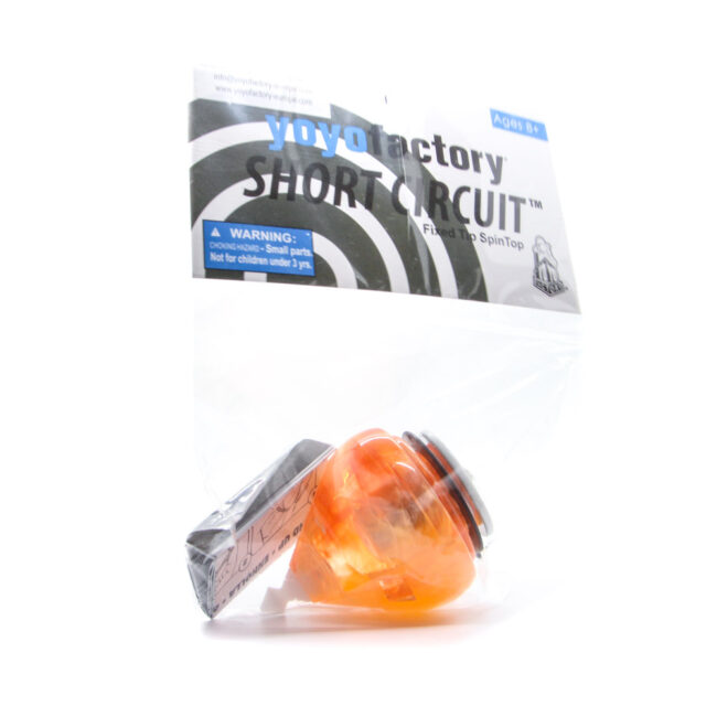 yoyofactory short circuit spinning spin top