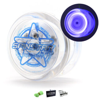 Yoyo Spinstar LED - Beginner Light Up Yoyo Toy blue