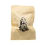 Packaging with YoYoFactory Europe logo on kraft paper bag, showcasing branding and product presentat.