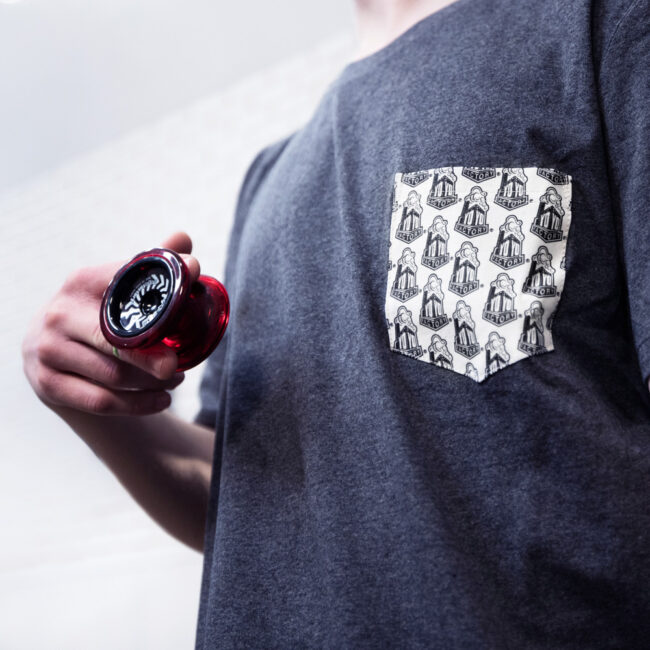 yoyofactory yoyo t-shirt pocket unisex