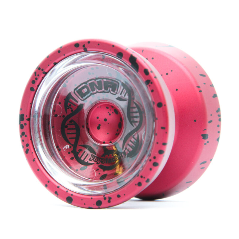 Yoyo DNA – Pro Metal Yoyo – Fingerspin Tricks - Red Black