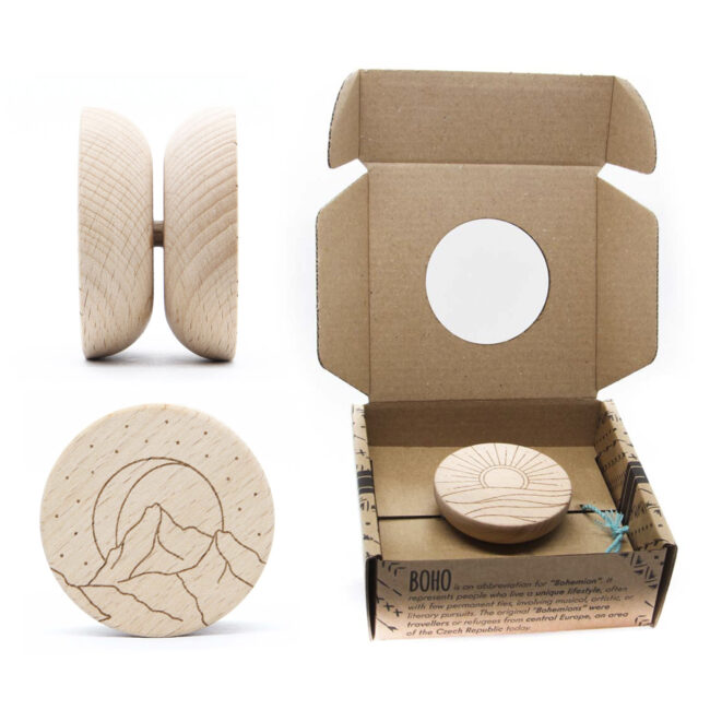 Yoyo Wooden Boho – Classic Wood Yoyo Toy