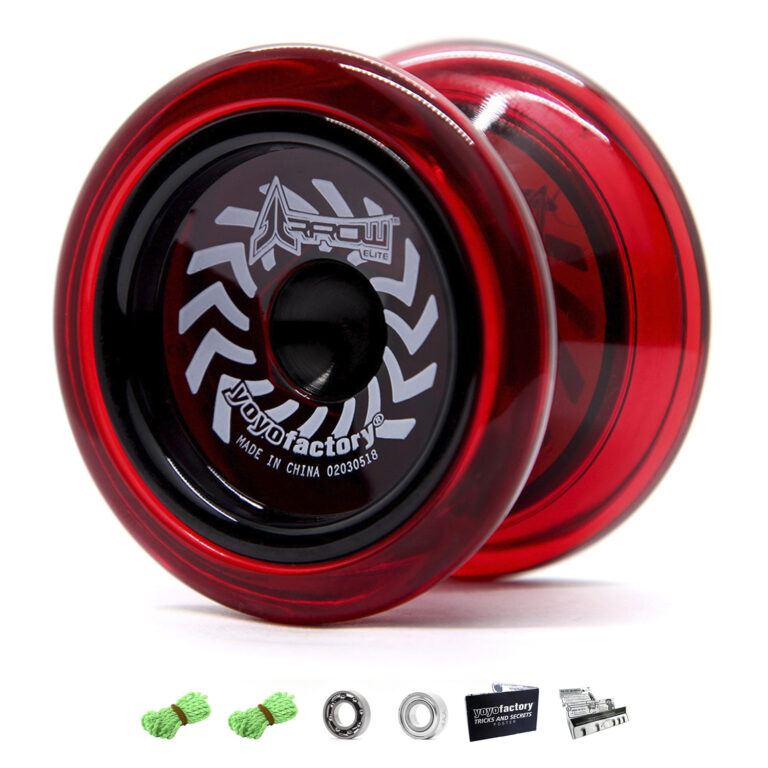 YoyoFactory Yoyo Arrow - Starter Yoyo for Fingerspin Tricks red