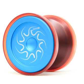 yoyofactory nine dragons yoyo triple bearing impossible yoyo trick aqua red