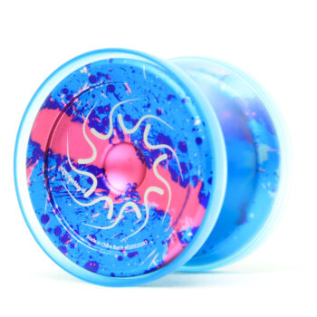 yoyofactory nine dragons yoyo triple bearing impossible yoyo trick galaxy blue