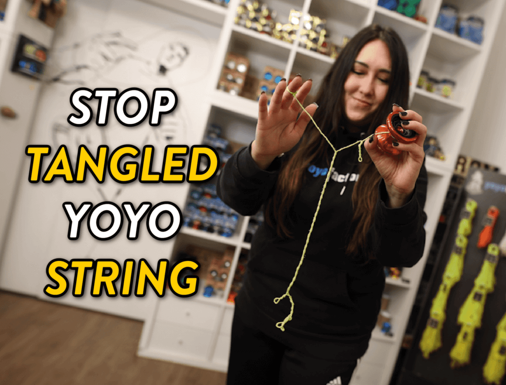how to stop yoyo string from tangling cover