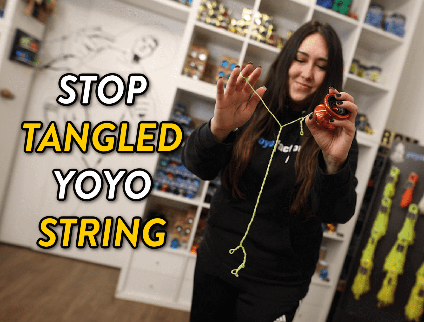 how to stop yoyo string from tangling cover
