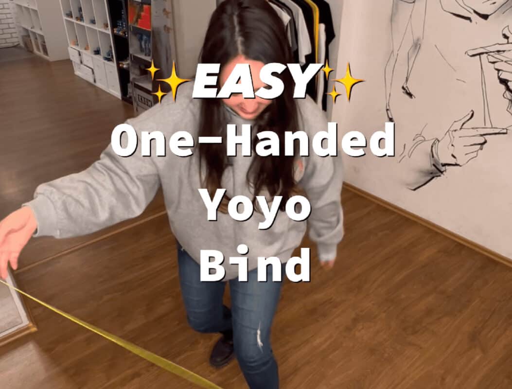 easy one-handed yoyo bind cover