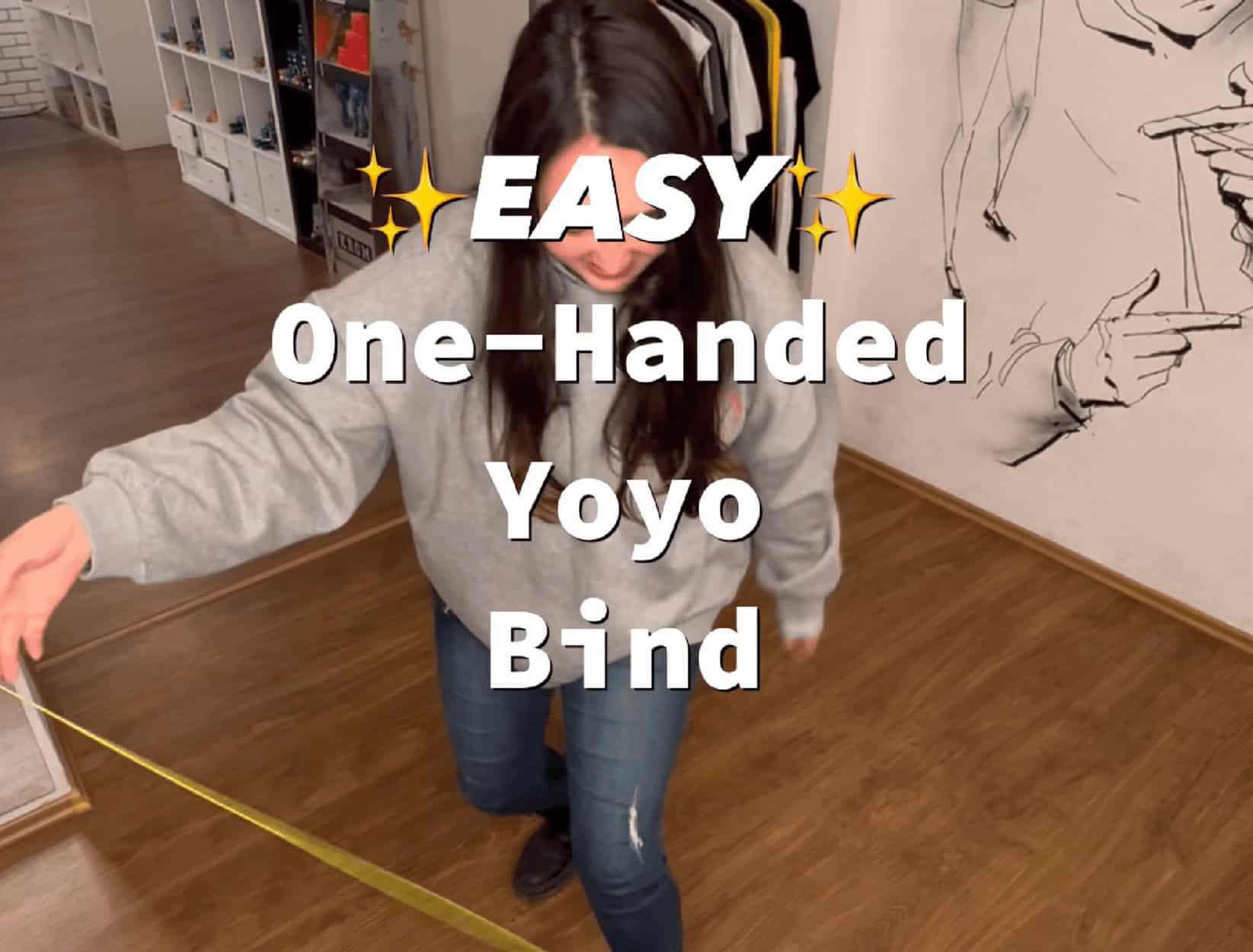 easy one-handed yoyo bind cover