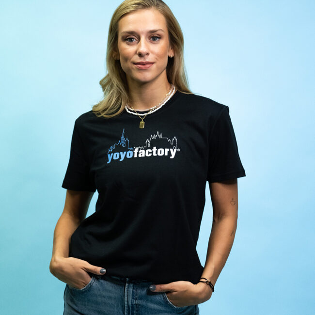 yoyofactory prague-skyline yoyo t-shirt