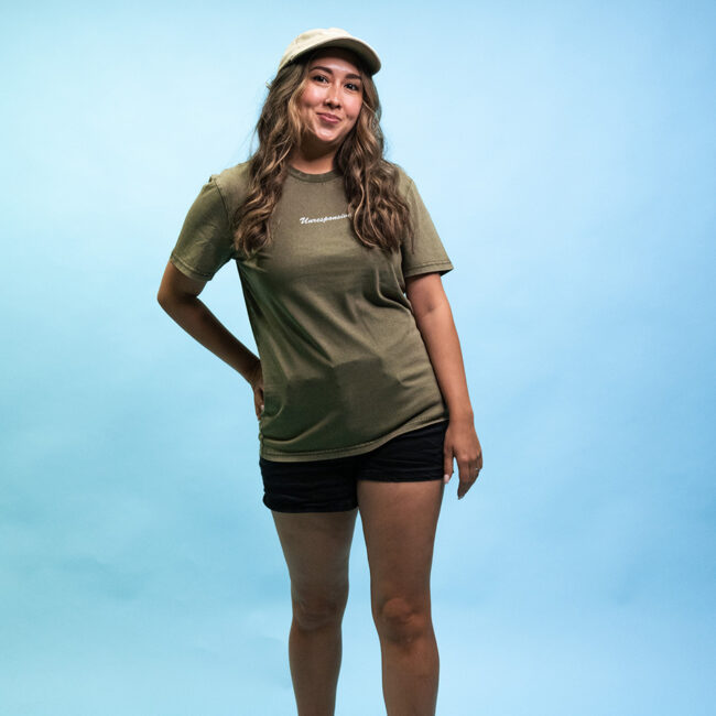 yoyofactory unresponsive t-shirt