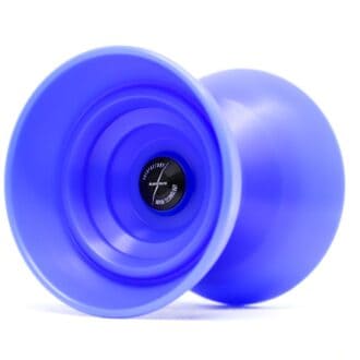 High-quality blue YoYoFactory FlighTech 4A yoyo with Japan technology for advanced offstring tricks.