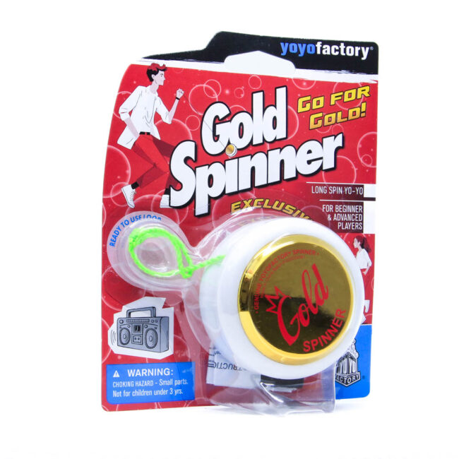Yoyo Gold Spinner – Retro Responsive Yoyo for Beginners