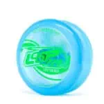 Blue YoYoFactory Loop 720 yo-yo designed for professional tricks and smooth play.