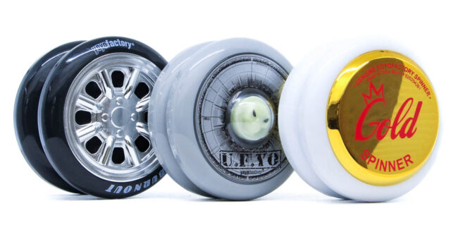 Yoyo Spinverse Pack - UFYO Burnout Gold Spinner Bundle
