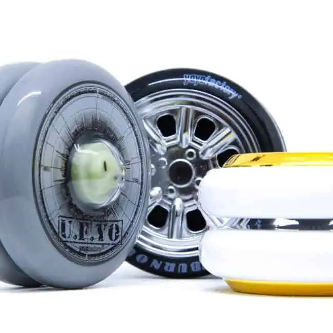 High-quality yo-yos from YoYoFactory Europe with sleek designs and premium materials.