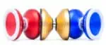 YoYoFactory Europe rainbow-colored yo-yos for professional and beginner yo-yo enthusiasts. High-qual.