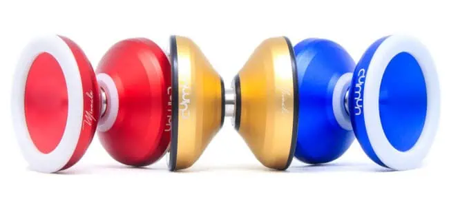 YoYoFactory Europe rainbow-colored yo-yos for professional and beginner yo-yo enthusiasts. High-qual.