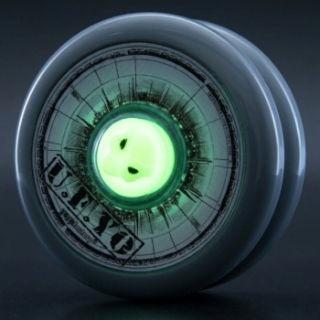 High-performance YoYoFactory yo-yo with bearing for professional tricks.