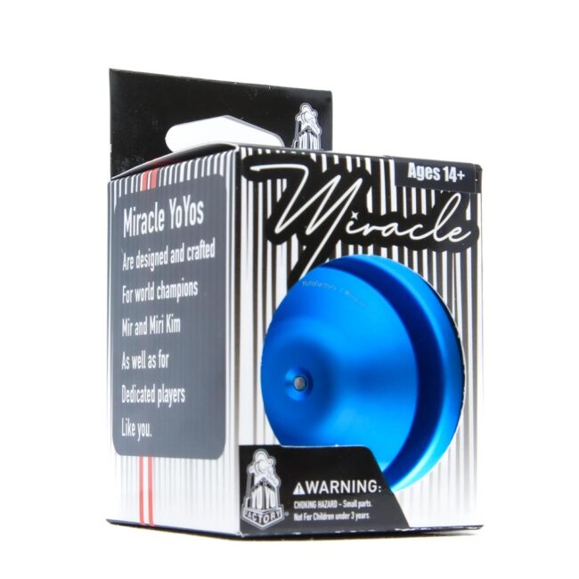 Blue Miracle YoYo from YoYoFactory Europe for advanced players.