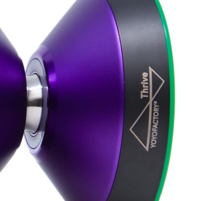 Close-up of Togo Katsura Signature Bimetal YoYo from YoYoFactory Europe.