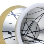 YoYoFactory Togo Katsura Signature Bimetal YoYo with artistic black lines.