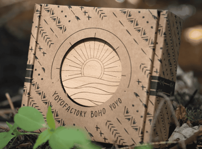 Yoyo Wooden Boho – Classic Wood Yoyo Toy