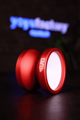 Yoyo DV888 - Beginner Responsive Metal Yoyo - red