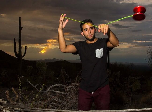 yoyofactory horizon paul kerbel signature fingerspin unresponsive metal yoyo