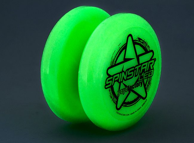 yoyofactory spinstar led light up yoyo