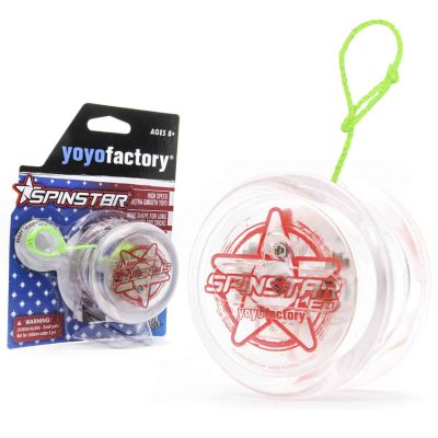 Yoyo Spinstar LED - Beginner Light Up Yoyo Toy red