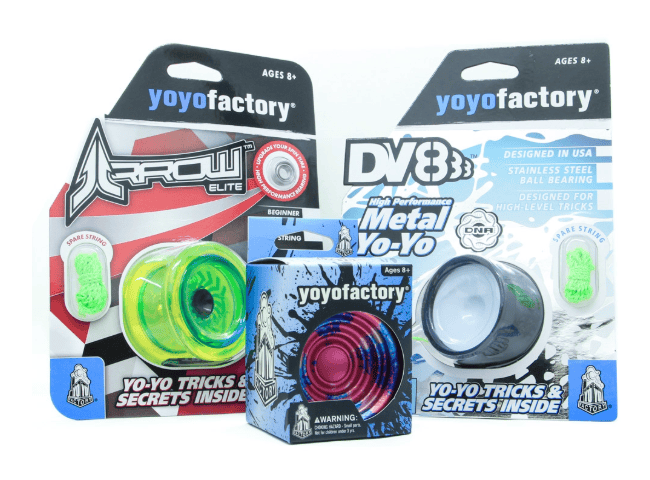 DNA Yoyo Master Pack - Fingerspin Yoyos Bundle
