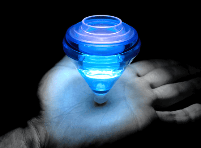 Spintop Elec-Trick LED – Light-Up Bearing Tip Spintop