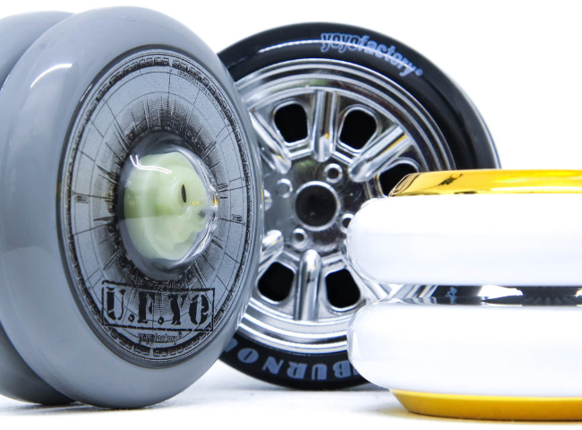 Yoyo Spinverse Pack - UFYO Burnout Gold Spinner Bundle
