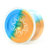 NINE DRAGONS - Orange Teal Clear