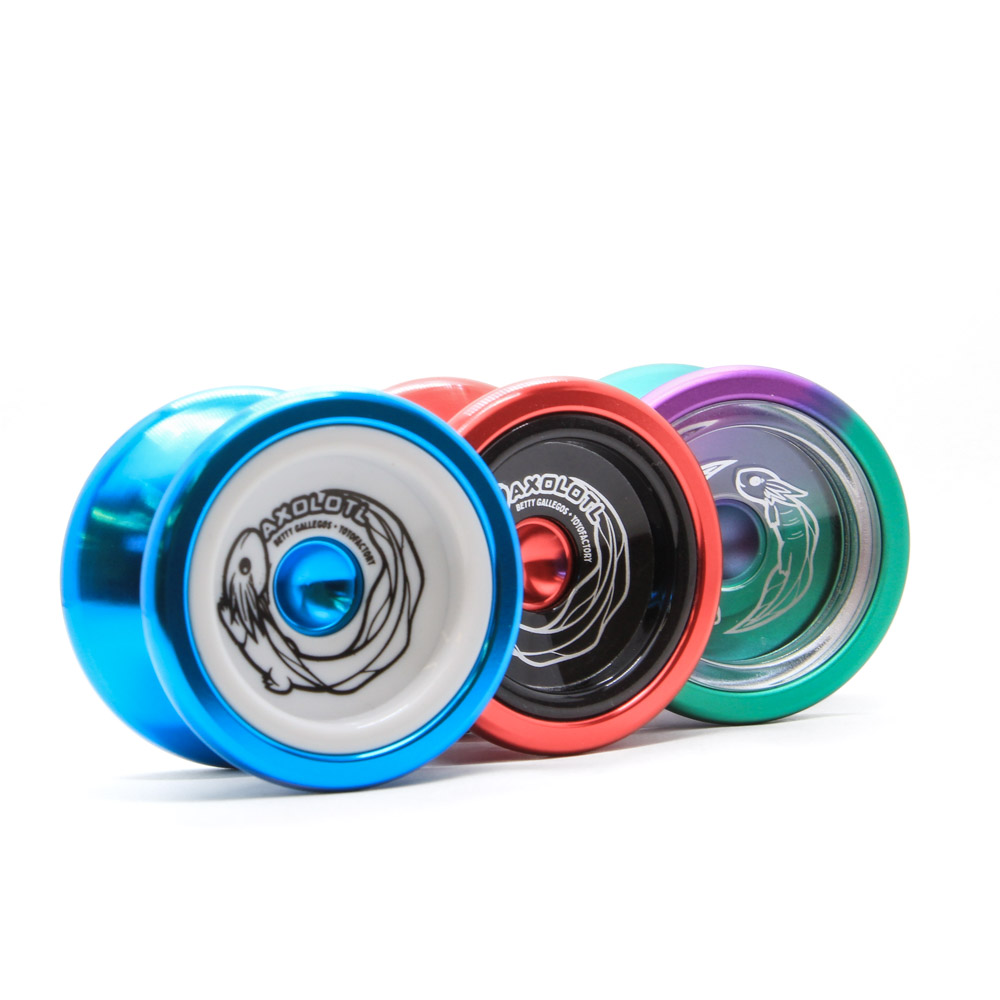 Axolotl Metal ALL - throwback yoyo: czech point pivot